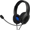 Žaidimų ausinės PDP Gaming LVL 40, skirtos PS4, Pilkos