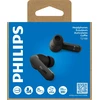 Tikros belaidės ausinės Philips, juodos
