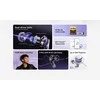 TWS QCY MeloBuds N70 ausinės (violetinė)
