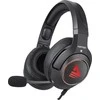 Žaidimų ausinės 7.1 virtual surround Savio VERTIGO su USB jungtimi