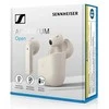 Belaidės ausinės Sennheiser Accentum Open, kreminė
