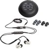Ausinės Shure Aonic 215 SE215, su mikrofonu, Baltos
