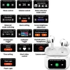Ausinės Somostel Ausinės bluetooth Įstatomos į ausis (į ausis įkišamos tipo) ausinės Tws Lcd SMS-CK32