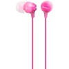 Ausinės Sony EX series MDR-EX15AP į ausis įkišamos, rožinės