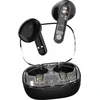 Ausinės į ausis STREETZ, permatomos, juodos / T150-BLK / 6612030