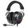 Ausinės studijinės su lankeliu ant galvos FIFINE H3 AmpliGame RGB su mikrogonem studijinės