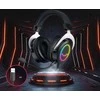 Ausinės studijinės su lankeliu ant galvos FIFINE H3 AmpliGame RGB su mikrogonem studijinės