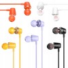 HOCO laidinės ausinės Jack 3,5 mm su mikrofonu M107 juodos spalvos