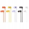 HOCO laidinės ausinės Jack 3,5 mm su mikrofonu M107 baltos spalvos