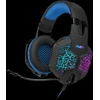 Ausinės su mikrofonu SVEN AP-U980MV juodas-mėlynas (USB, LED, 7.1), SV-015633