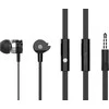 Ausinės TECHLY Stereo Earphones In-Ear su mikrofonu Juodas