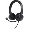Trust Ayda Ausinės su laidu su lankeliu ant galvos Calls/Music USB Type-A Juodas
