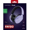 Trust GXT 489P FAYZO Daugiaplatformės žaidimų ausinės (violetinės)