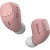 Belaidės TWS ausinės Trust Nika Compact Bluetooth, Rožinės, 23905