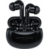 Happy Plugs Joy Pro juodos ausinės su įkrovimo dėklu