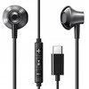 Ausinės Ugreen Įstatomos į ausis (į ausis įkišamos tipo) ausinės EP106 USB-C (juoda)