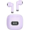 USAMS ausinės Bluetooth 5.3 TWS IA II series belaidės violetinės spalvos BHUIAII03 (USAMS-IAII15)