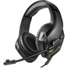 Ausinės Laisvų rankų įranga VARR GAMING VH8050 su mikrofonu (RGB 3,5mm) juoda