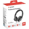 Ausinės Verbatim TruSound USB-C juodos spalvos 30198