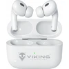 Ausinės Viking bluetooth ausinės su mikrofonu VPRORT, balta