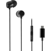 Įstatomos į ausis (In-ear tipo) ausinės Vivanco Stereo USB-C, juoda (61752)