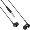 XO laidinės ausinės EP37 jack 3,5mm juodos spalvos