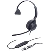Yealink UH42 Mono UC USB-C/A Laisvų rankų įranga Vielinis Su lankeliu Skambučiai / muzika USB Type-C / USB Type-A Juoda