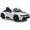 Lean Cars Baltas elektrinis automobilis vaikams BMW i8 Coupe