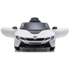 Lean Cars Baltas elektrinis automobilis vaikams BMW i8 Coupe