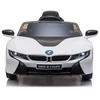 Lean Cars Baltas elektrinis automobilis vaikams BMW i8 Coupe