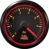 Automatinis matuoklis Laikrodis AUTO GAUGE 52mm T270 kuro slėgio analogas