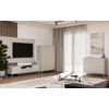 TV staliukas „Top E Shop“ RTV KAMARO 160 SLIM/GL CASMERE COLOUR