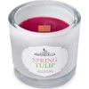 Sojų skonio žvakė „Spring Tulip“, balta, 170 g