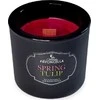 Sojų skonio žvakė „Spring Tulip“, juoda, 170 g