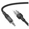Kabelis AUX Jack 3,5 mm - Lightning Hoco 1,2 m UPA27 juodas