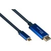 AV adapteris Alcasa Alcasa 4520-CSF030B kabelio adapteris 3 m USB C tipo HDMI A tipo (standartinis) mėlynas