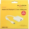 DELOCK Adaptorcable mini DisplayPort 1.2 kištukas > HDMI lizdas baltas 4K Active