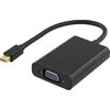 Adapteriai DELTACO DisplayPort / VGA, 0.25m, juodas / DP-VGA13