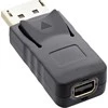 AV adapteris InLine Rodyti Port mini - DisplayPort juoda (17196A)