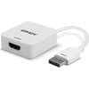 Adapteris - LINDY HDMI 18G į DisplayPort 1.2 Konverteris, 3840x2160@60Hz, Baltas
