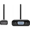 AV adapteris Nedis CCGB34900BK02 kabelio adapteris 0,2 m HDMI A tipo (standartinis) VGA (D-Sub) + 3,5 mm juodas