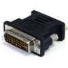 Adapteris AV StarTech DVI-I - D-Sub (VGA) juoda (DVIVGAMFB10P)