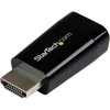 Kompaktiškas „StarTech HD2VGAMICRO“ HDMI keitiklis 1x HDMI A vyriškas iki 1x VGA moteriškas