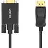 Unitek Adapteris DisplayPort na VGA, kabelis 1,8m