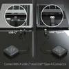 j5create JVW120-N adapteriai su USB-C ir USB-A jungtimis