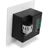 AV Ilgiklis - LINDY Cat.6 HDMI, IR & RS-232 HDBaseT JK Sieninis Plokštelės Prailgintuvas, Baltas