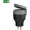 Hombli - Smart Outdoor Socket EU V2, Juodas