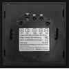 Išmanusis šviesos jungiklis WiFi Avatto TS02-EU-B2 2 krypčių (juodas)