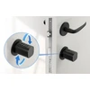 Avatto SDL-V1-B80 80mm digital lock cylinder Juodas