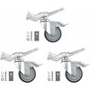 Dalys - Avenger Kółka 100mm, 25x25mm Montavimo plokštė